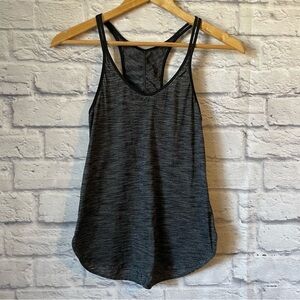 LULULEMON What The Sport Singlet II Heathered Black Size 2-4